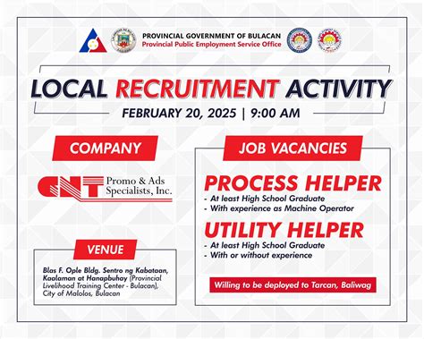 peso malolos job hiring|Jobs in Malolos City Bulacan .